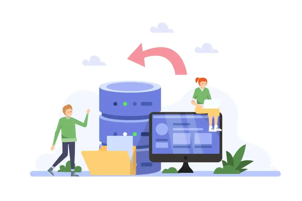 Safe WordPress migration and managed maintenance illustration